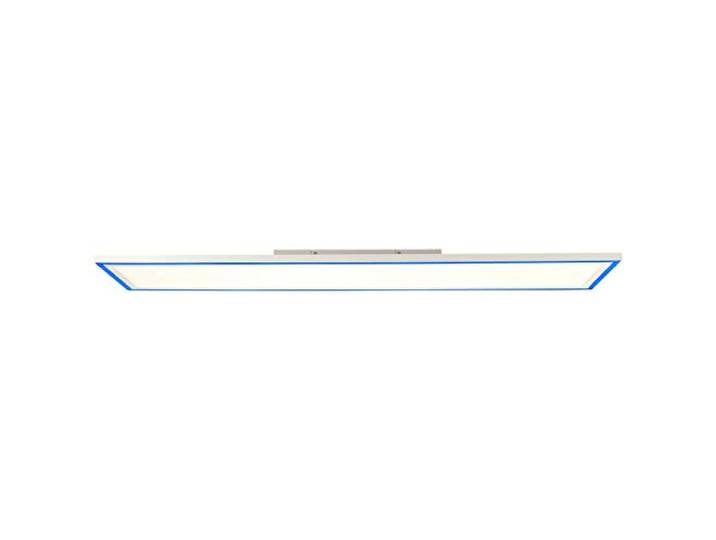 BRILLIANT Lampe Lanette LED Deckenaufbau-Paneel 120x30cm weiß 1x 37W LED integriert, 4390lm, 2700-6500K RGB-Rahmenlicht für farbenfrohe Akzentbeleuchtung Helligkeit stufenlos dimmbar
