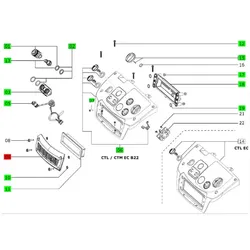 Festool Lüftungsgitter für CTM/CTL 48 E LE EC