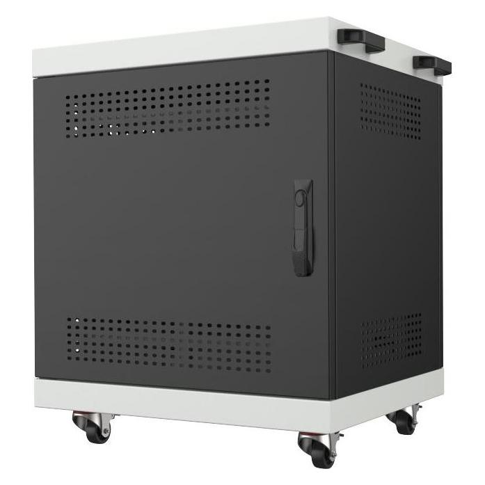 Lanview Notebook Laptop Cabinet 16u (LVR16U6555BL-NOTEBOOK-LAPTOP)