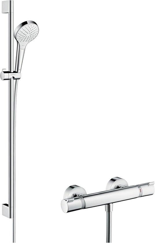 Komfortable Badewannen-Erlebnis mit Ecostat Wärmetechnologie und 3 Beschleunigern in 90 cm Größe