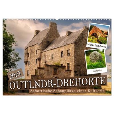 Outlndr-Drehorte (Wandkalender 2027 DIN A2 quer), CALVENDO Monatskalender