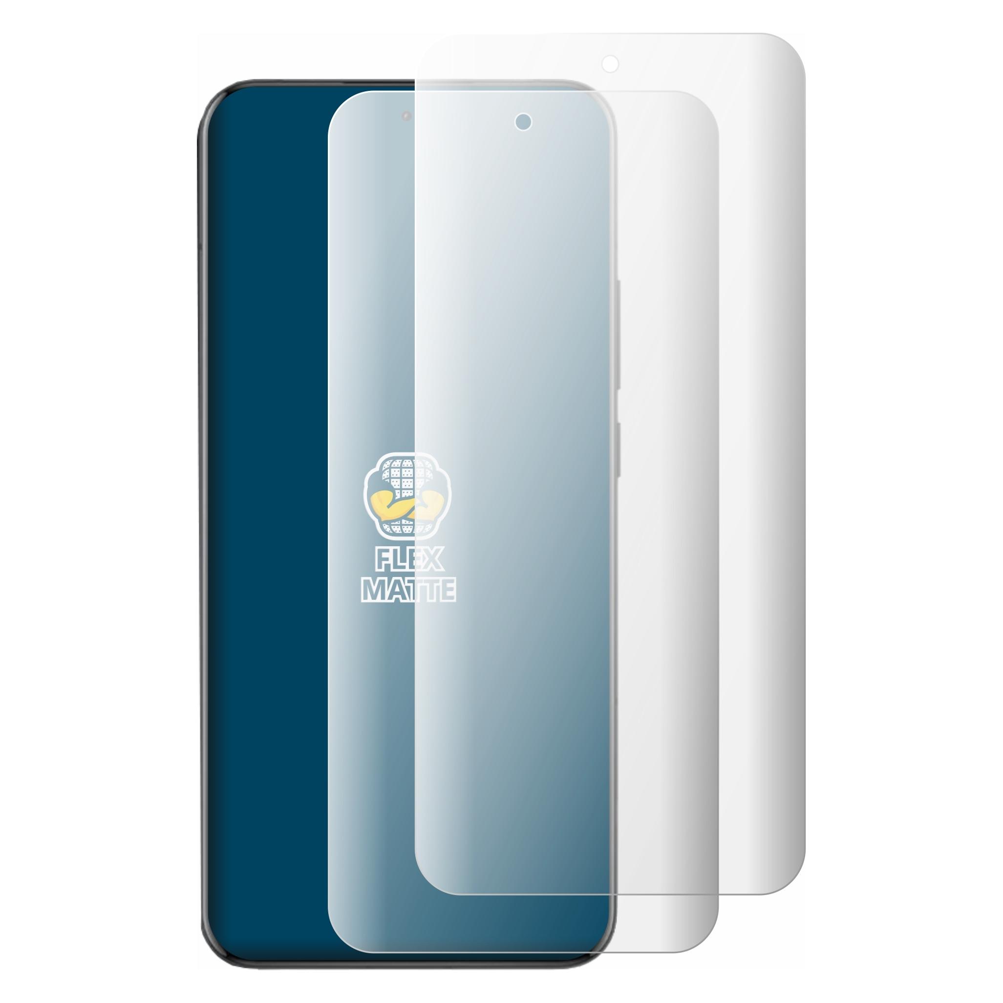 Brotect Fullscreen für Oppo Reno 13 Pro Schutzfolie Displayschutz Folie Matt Entspiegelungsfolie (2 Stk., Oppo Reno 13 Pro) (5659005)