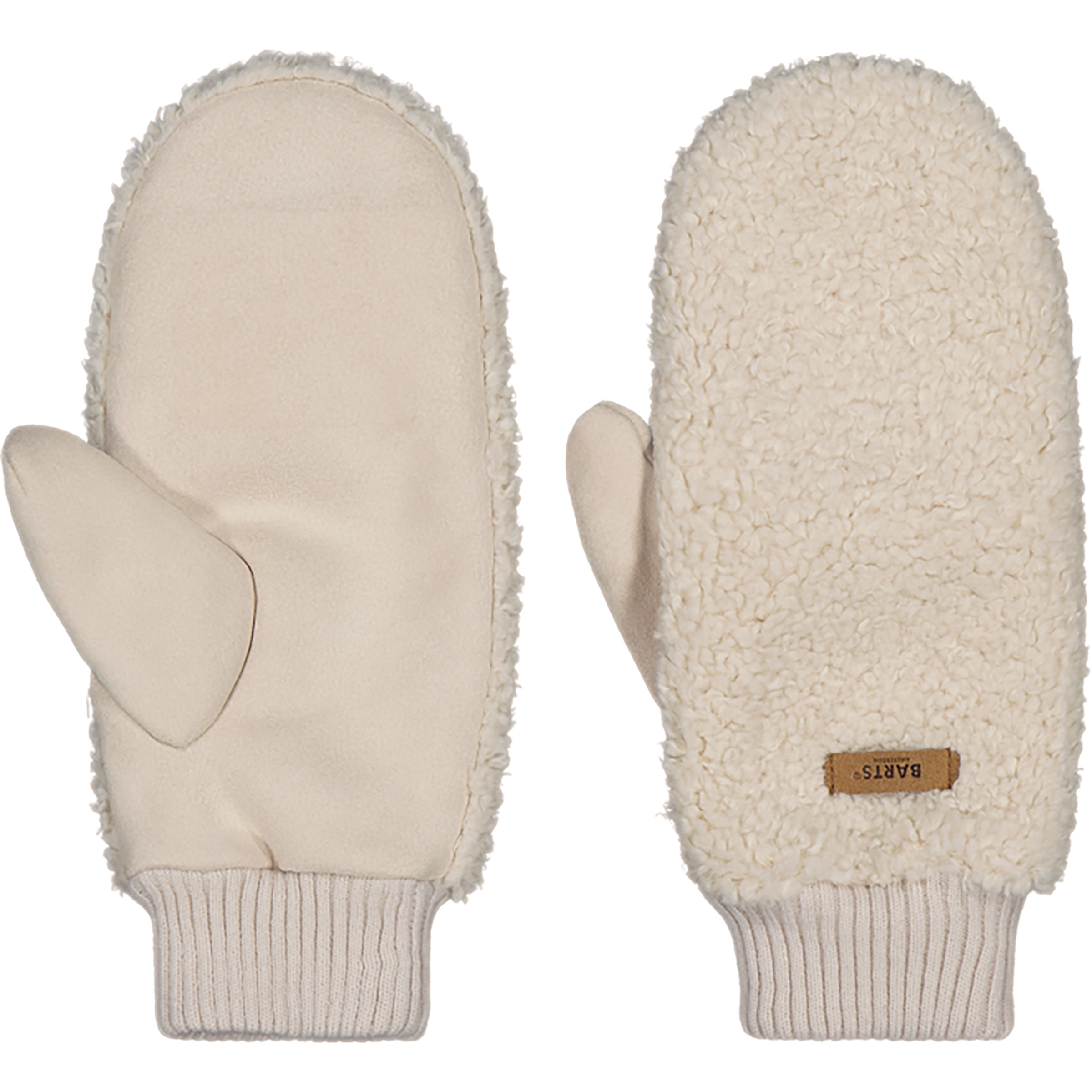 Barts Teddy Damen Fäustlinge beige Lifestyle