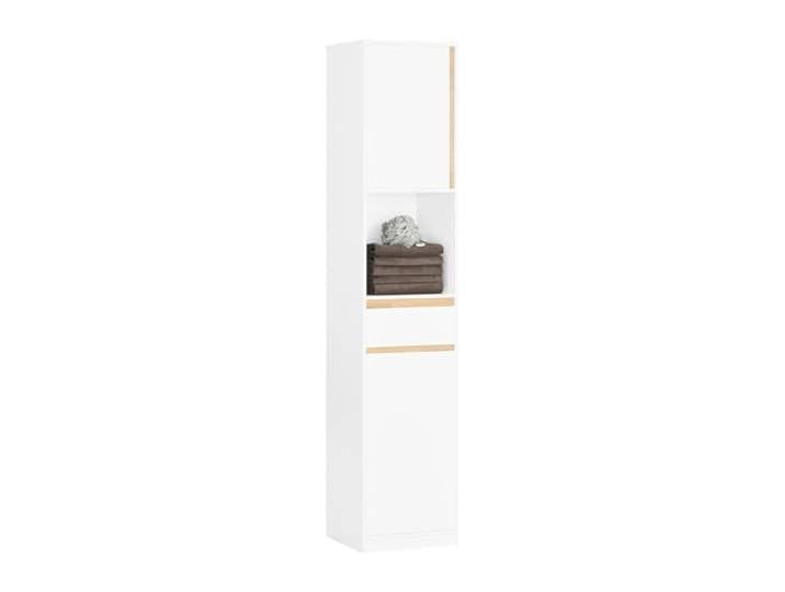 SoBuy Badezimmerschrank Schmaler Hochschrank 35x33x170 cm für Badezimmer