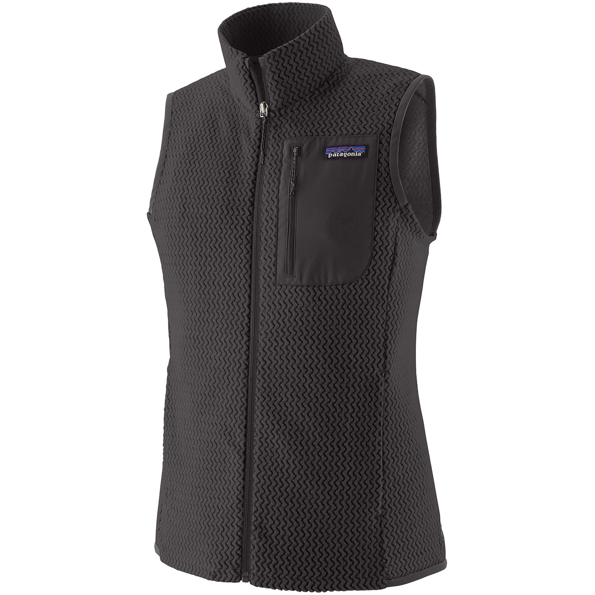 Patagonia R1 Air Weste Damen Fleecewesten schwarz Größe XS Trekking Atmungsaktiv Wasserabweisend