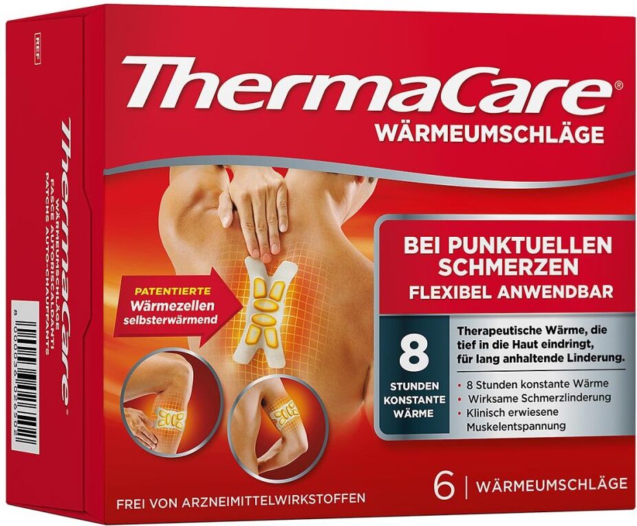 ThermaCare bei punktuellen Schmerzen