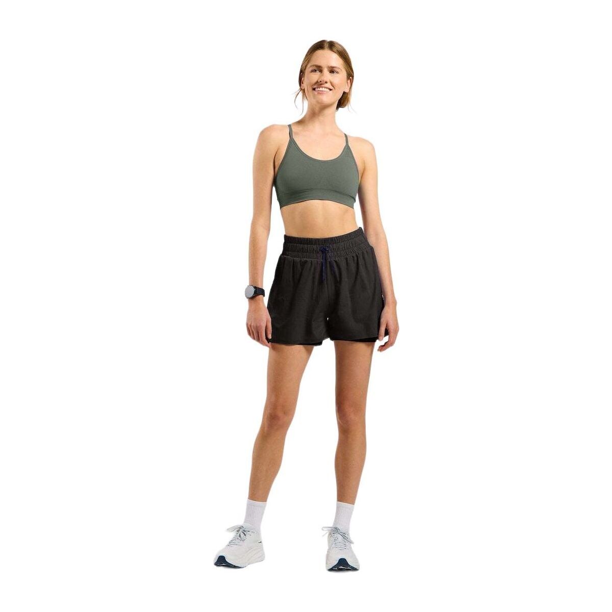 Odlo The Seamless Soft-support Reversible Sports Bra shadow - grey melange (11007) S 131511-11007-S
