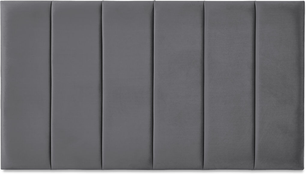 17 Stories Franciene Upholstered Velvet Headboard Steel Polyester Double (4'6)