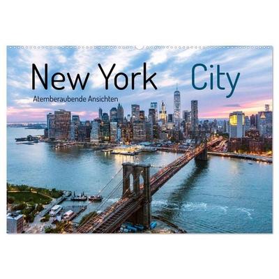 New York City - Atemberaubende Ansichten (Wandkalender 2027 DIN A2 quer), CALVENDO Monatskalender