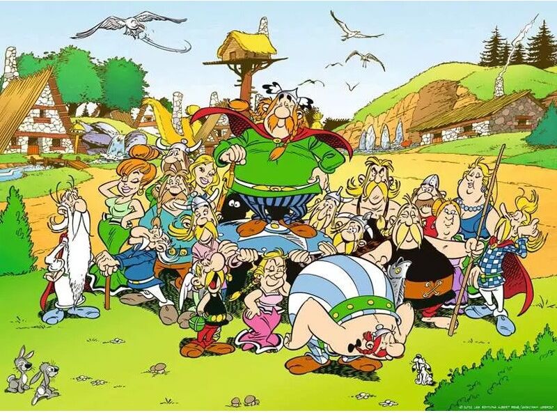 Ravensburger Puzzle 500 pcs : Astérix au village