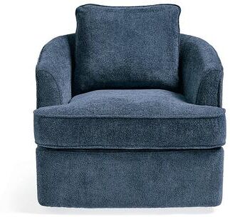 Winnie Swivel Chair - Vienna Navy - Grandin Road