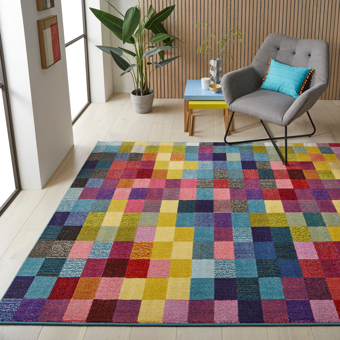 Concept Looms Geometric Area Rug Multi Rectangle 240 x 330cm
