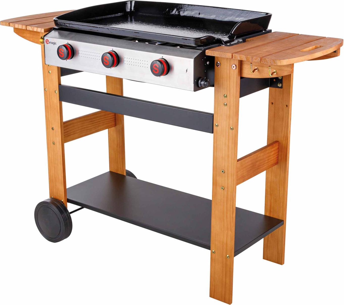 Gas Plancha SAN SEBASTIAN 3 Brenner 8kW