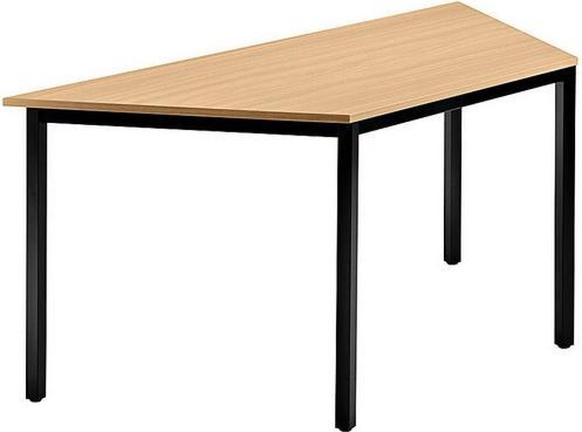Vektor DORAN DQTR D Beuken bureau voor professionals met uitbreidbare mogelijkheden