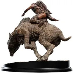 Weta Workshop Herr der Ringe Mini Statue Sharkû on Warg 18 cm