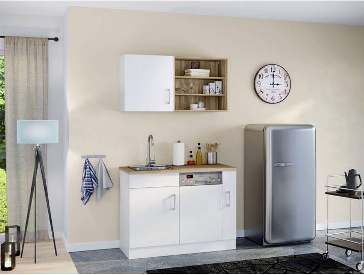 KOCHSTATION Pantryküche KS-Mali, Breite 110 cm, mit E-Geräten