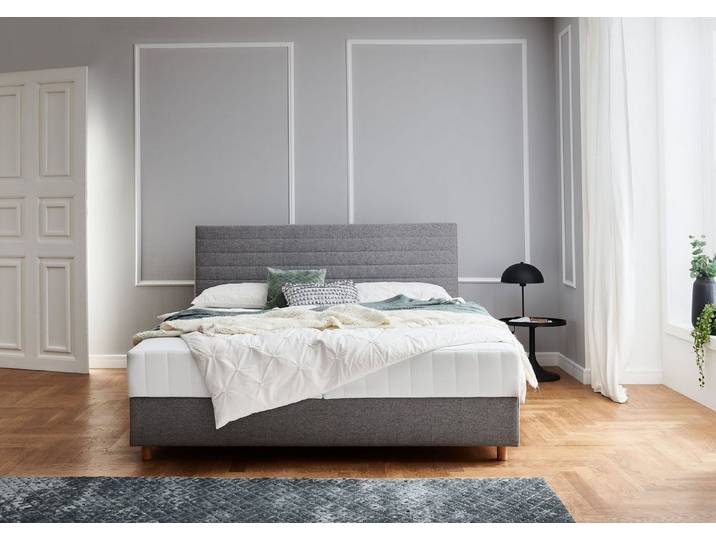 ATLANTIC home collection Stauraumbett Josie, mit Taschen-Federkernmatratze und Bettkasten