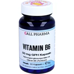 Vitamin B6 50mg Gph Kapseln 30 ST