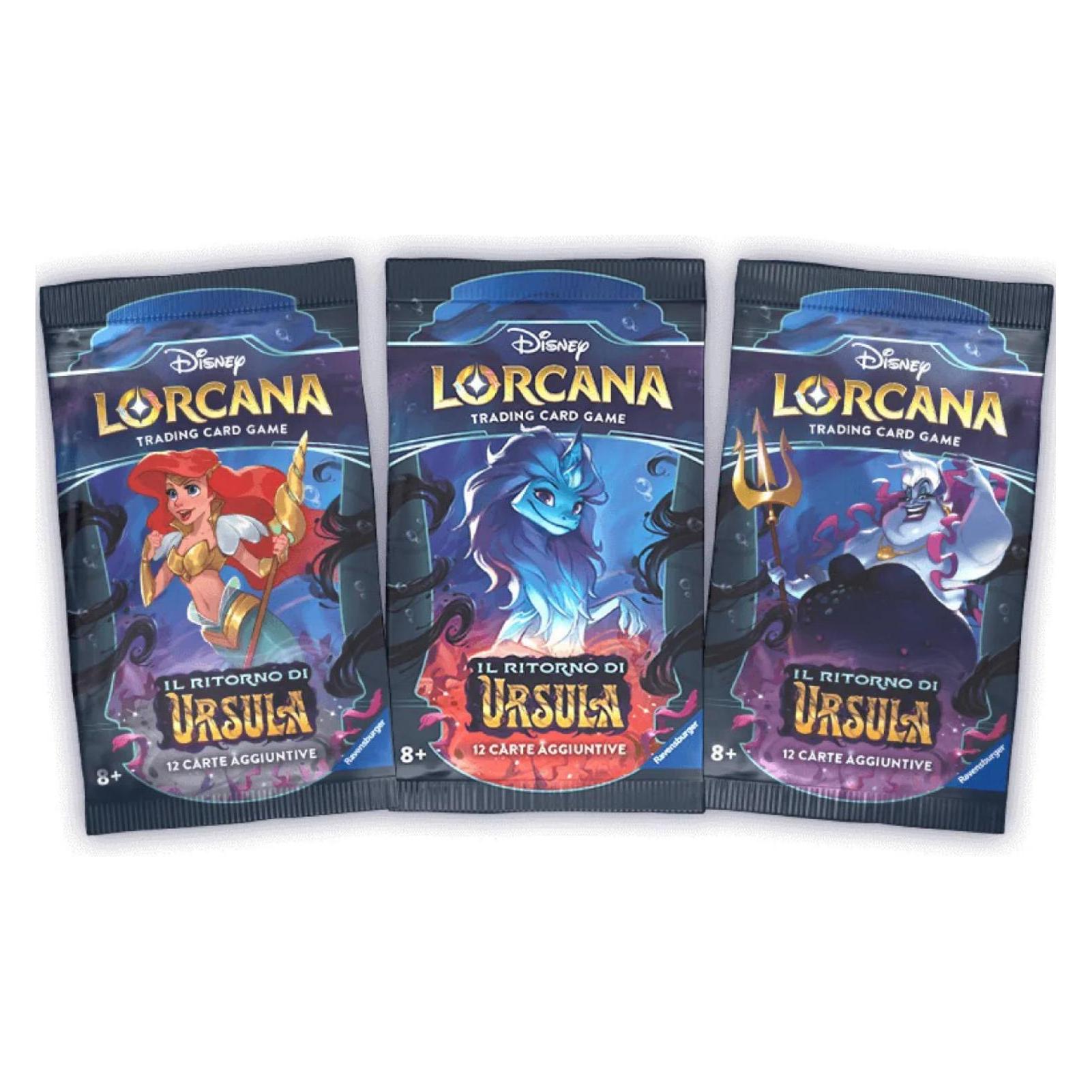 GED Lorcana Box 24 buste: Il Ritorno di Ursula ITA (Italienisch, Booster Pack) (53922)