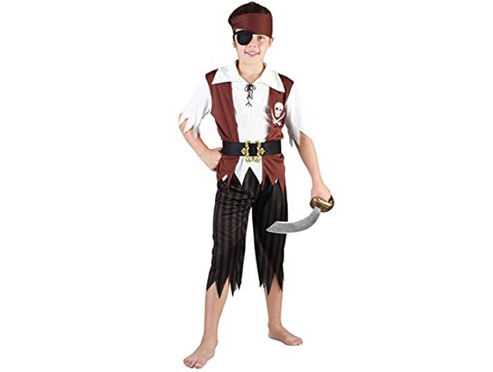 DEGUISE TOI - Bruine piraten outfit voor jongens