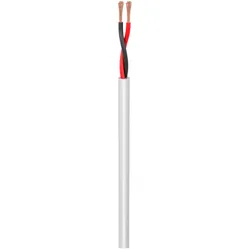Lautsprecherkabel Meridian Mobile SP215; 2 x 1,50 mm2; PVC Ø 6,80 mm; weiß