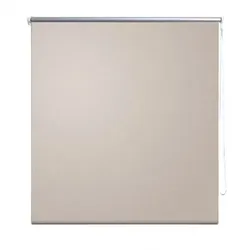 vidaXL Verdunkelungsrollo 3 : Farbe - Beige, Größe - 140 x 175 cm
