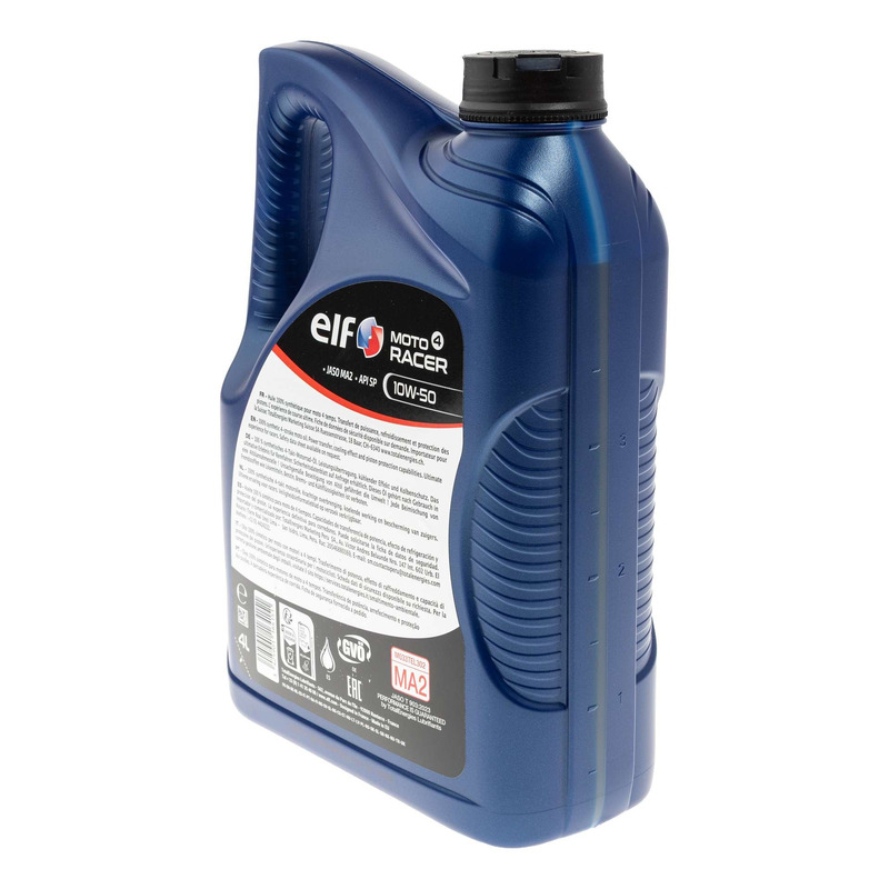 Huile moteur 4 temps Elf Moto 4 racer 10W50 4L