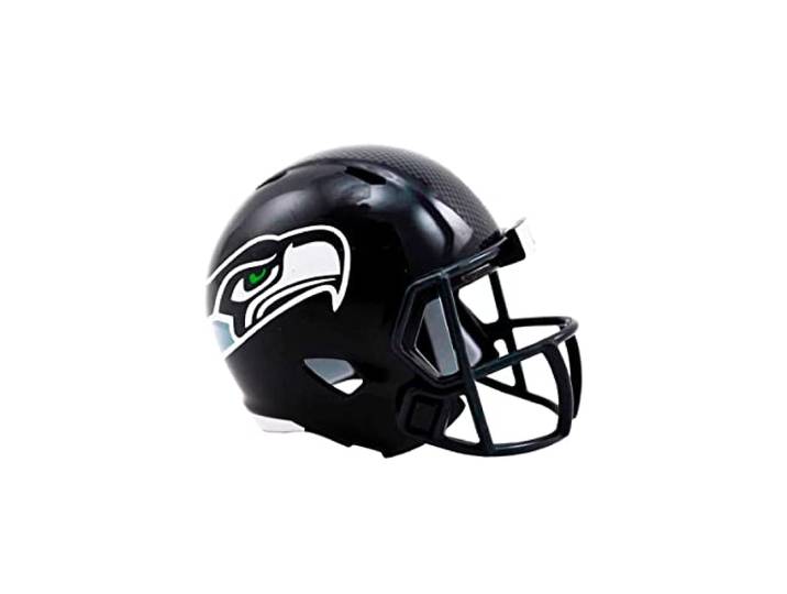 Seattle Seahawks Riddell Mini-Speed Pocket Pro Micro/camera mobiele telefoons/voetbal helm