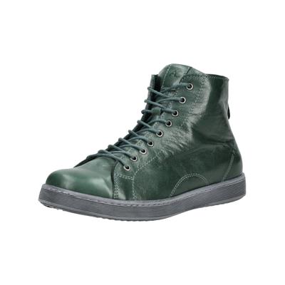 Sneaker ANDREA CONTI "Andrea Conti Sneaker Leder", Damen, Gr. 40, Leder, grün (bottle), Schuhe Sneaker