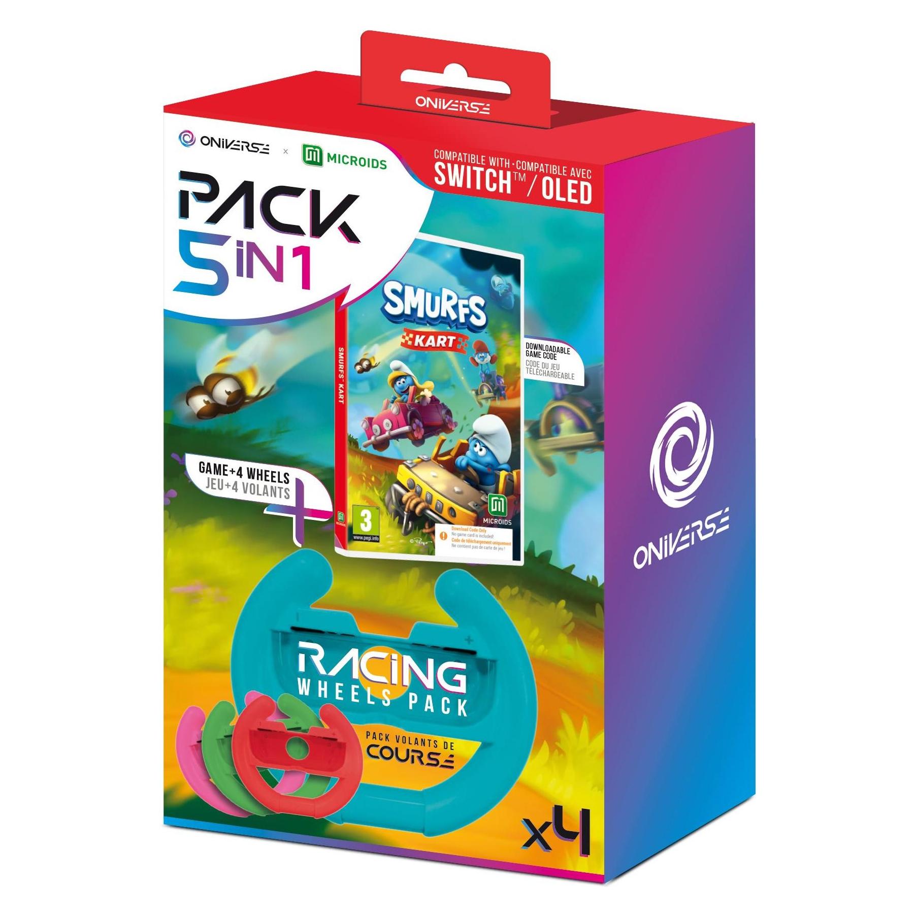Oniverse ONIWHLGAM-SWI-STK Gaming-Controller-Zubehör Rennrad (Switch, DE, EN, ES, FR, IT, Niederländisch) (ONIWHLGAM-SWI-STK)