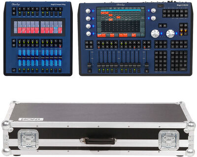 ChamSys MagicQ MQ50 + Wing Bundle Schwarz RAL 9004 beschichtet