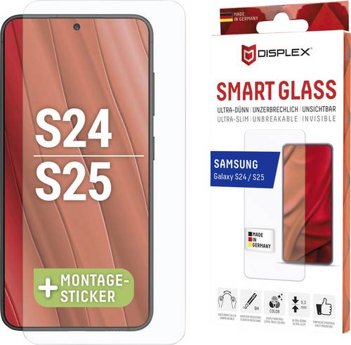 DISPLEX Displayschutzglas Samsung Galaxy S25 1 St. Anti-Fingerprint 01906