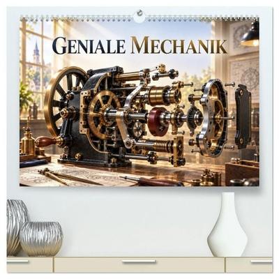 Geniale Mechanik (hochwertiger Premium Wandkalender 2027 DIN A2 quer), Kunstdruck in Hochglanz