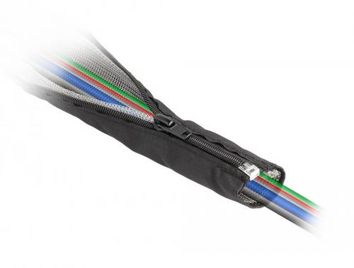 Delock 20848 20848 Geflechtschlauch Schwarz 1m 30mm (max) 1St.