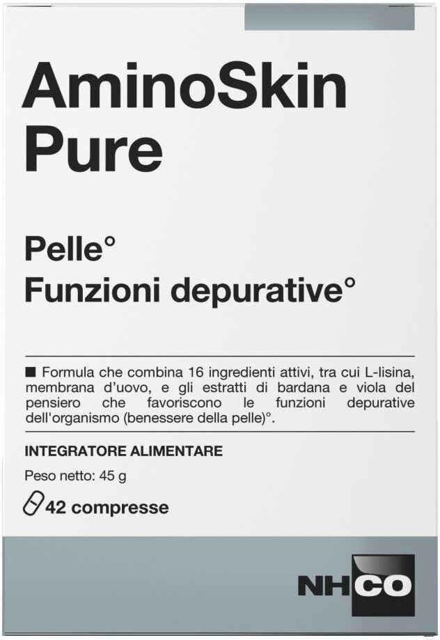 CHIESI FARMACEUTICI SpA NHCO Aminoskin Pure, 42 Compresse