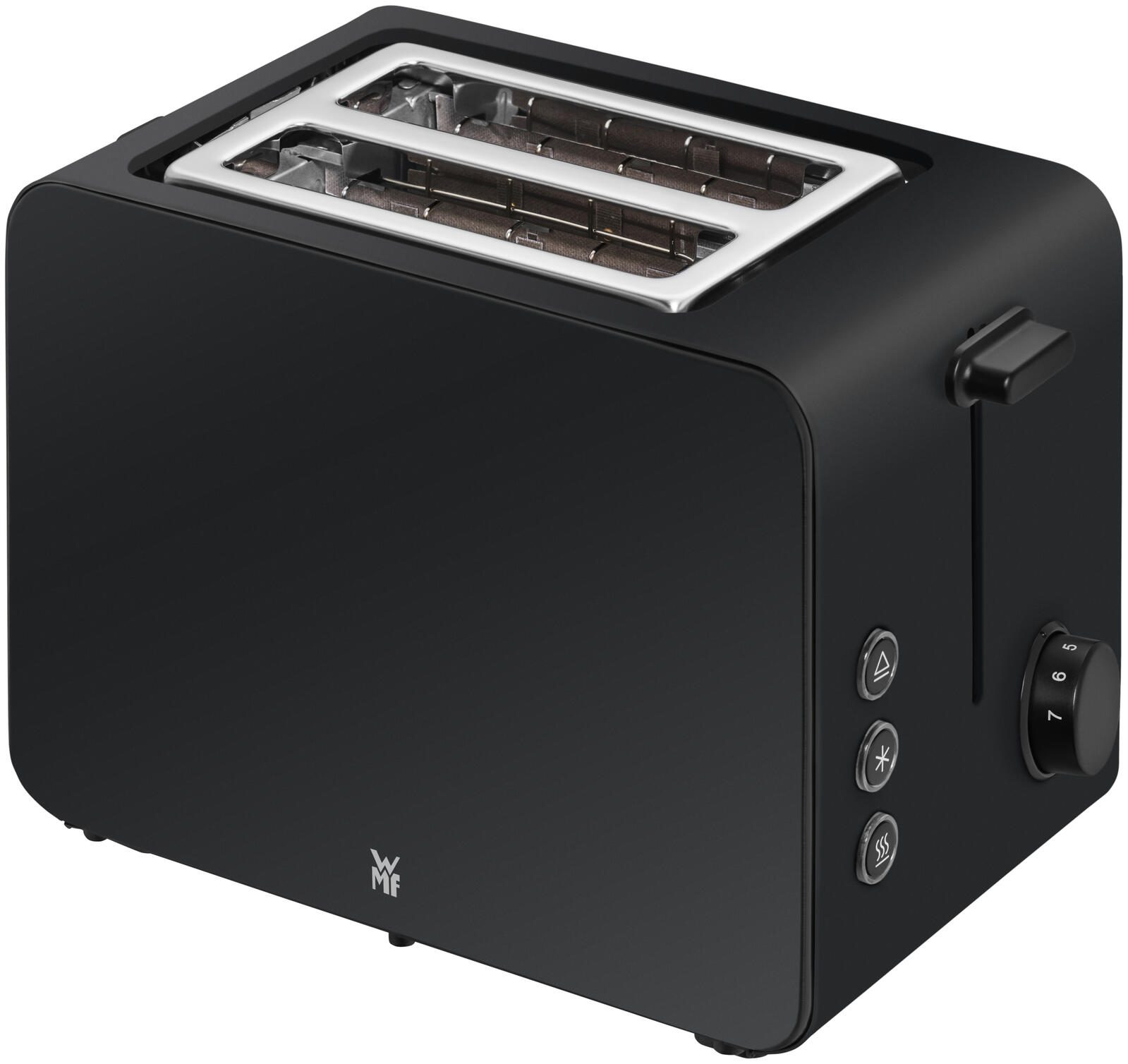 WMF Stelio 2 Scheiben Toaster, Schwarz 04.1421.0071