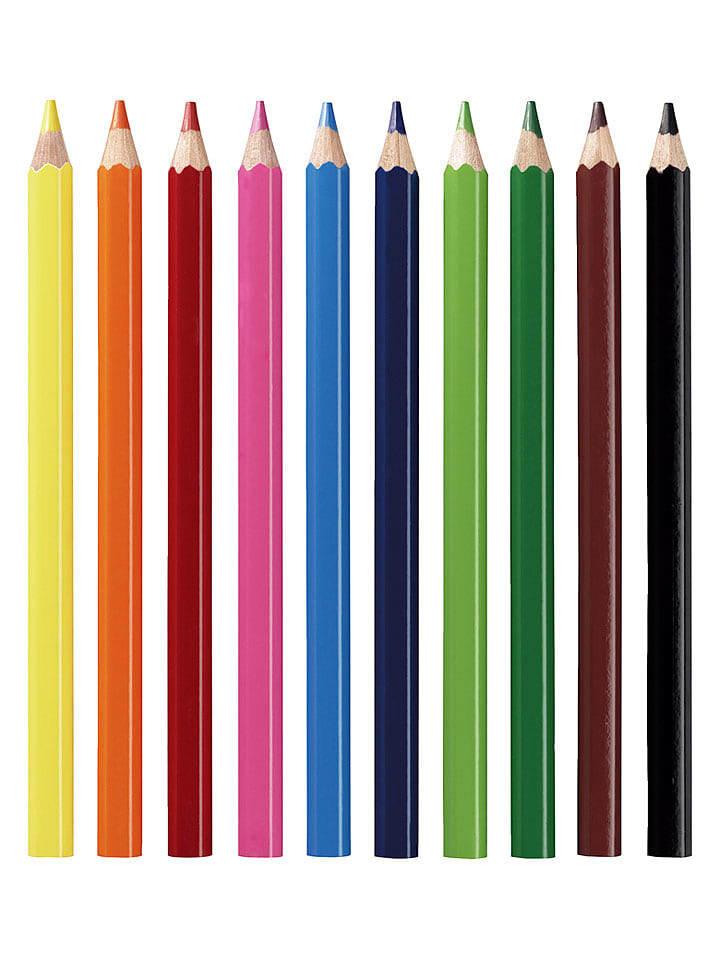 Herlitz Jumbo-Buntstifte in Bunt - onesize