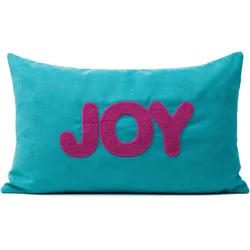 Kissenhülle JOY (BL 30x50 cm) - türkis - BL 30x50 cm