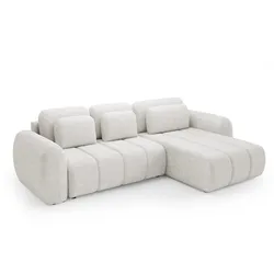ECKSOFA Cesar 3 Sitzplätze Weiß