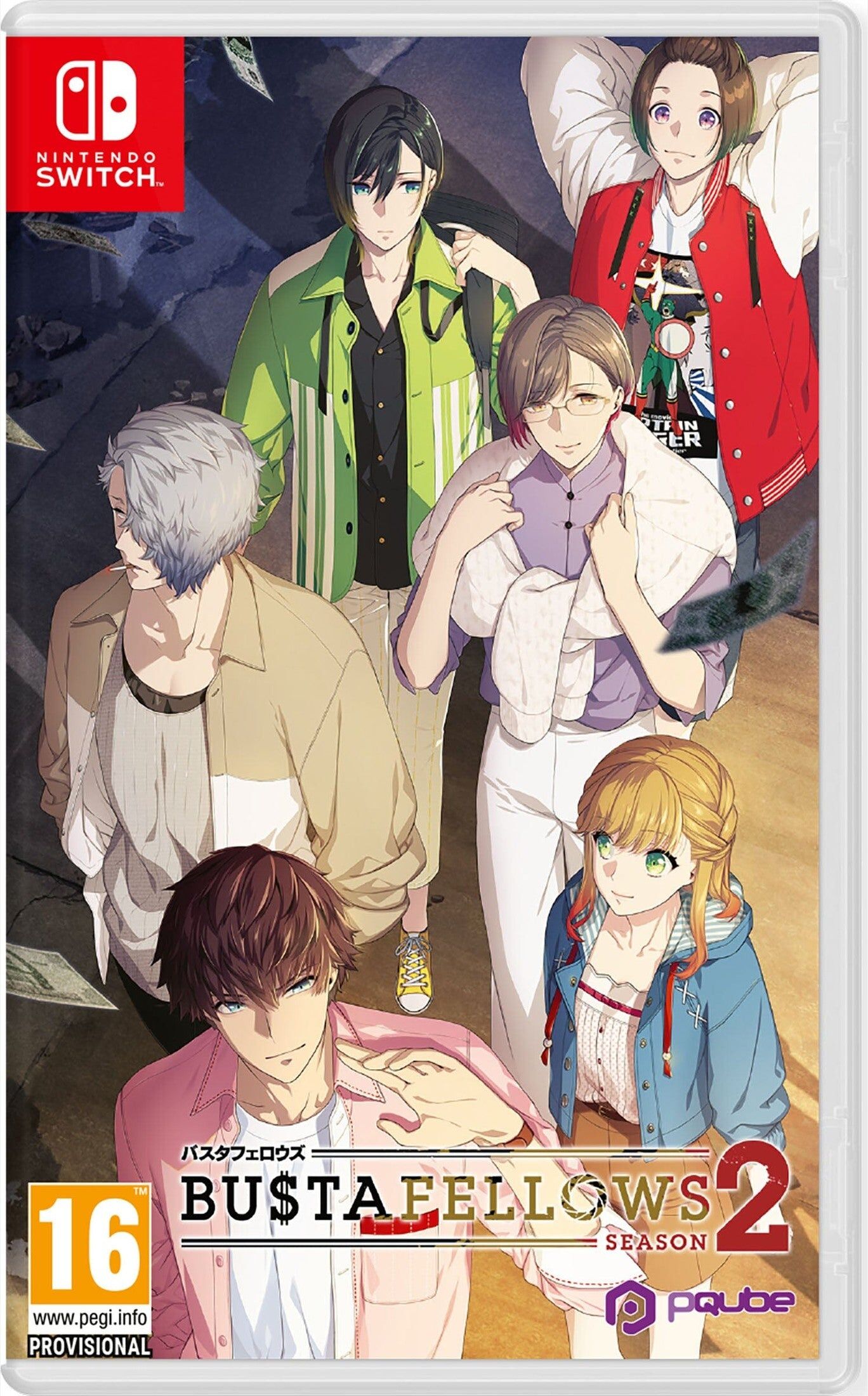 PQUBE LIMITED Bustafellows Season 2 Nintendo Switch Game Cartridge