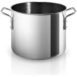 Eva Solo Kochtopf, Pfanne + Kochtopf, Silber