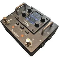 Elite Acoustics Stompmix X4 Digitalmixer, Effektpedal, Schwarz