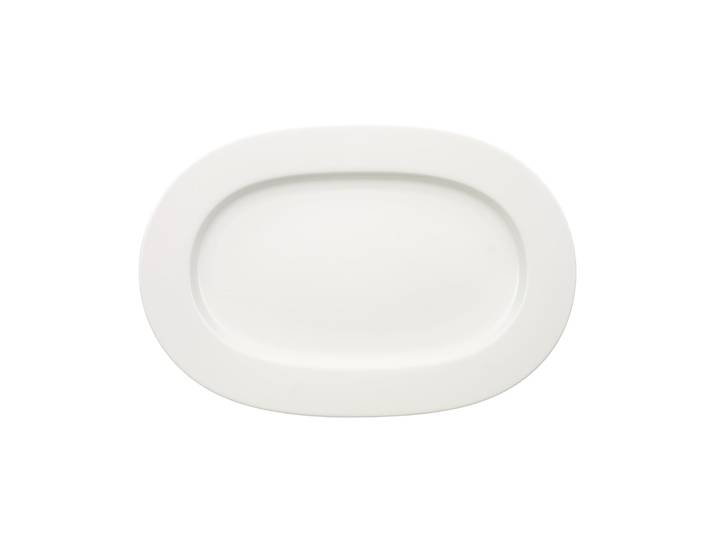 Servierplatte VILLEROY & BOCH Servierplatte oval Royal 41 cm weiß , weiß, Porzellan, Servierplatten, Servierplatte