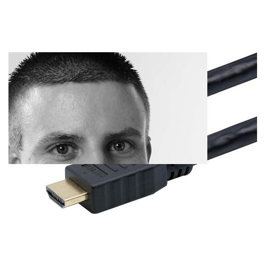 Exertis Connect HDMI 2.0 High Speed Kabel, 4K, HDMI St. A / HDMI St. A, 10,0 m (10 m) (643128)
