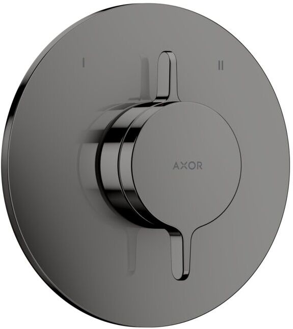 Hansgrohe AXOR One Mischer 48415330 Unterputz für 2 Funktionen, polished black chrome
