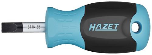 Hazet 811K-55 Werkstatt Schlitz-Schraubendreher Klingenbreite: 5.5mm