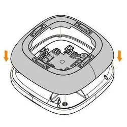 HPE Networking Instant On AP25 Einbauplatte Flush Mount