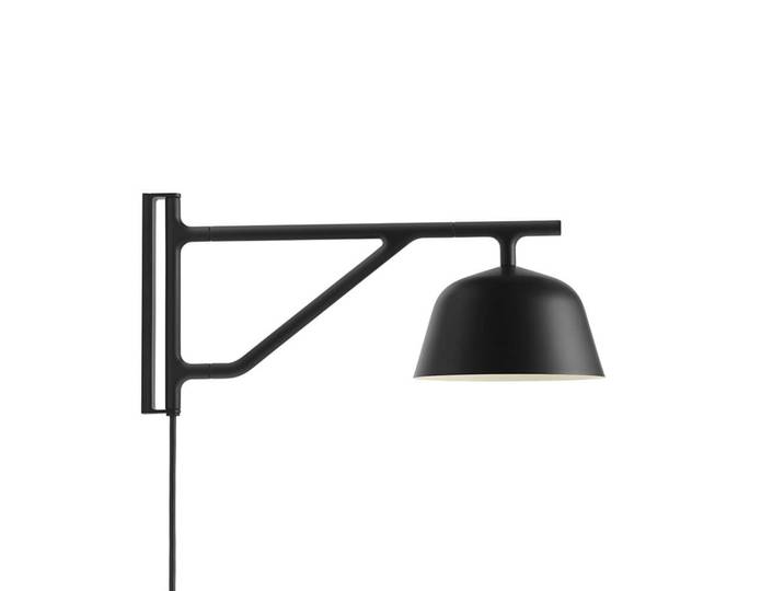 Ambit Wandleuchte Black - Muuto - Wohnzimmer - Aluminium