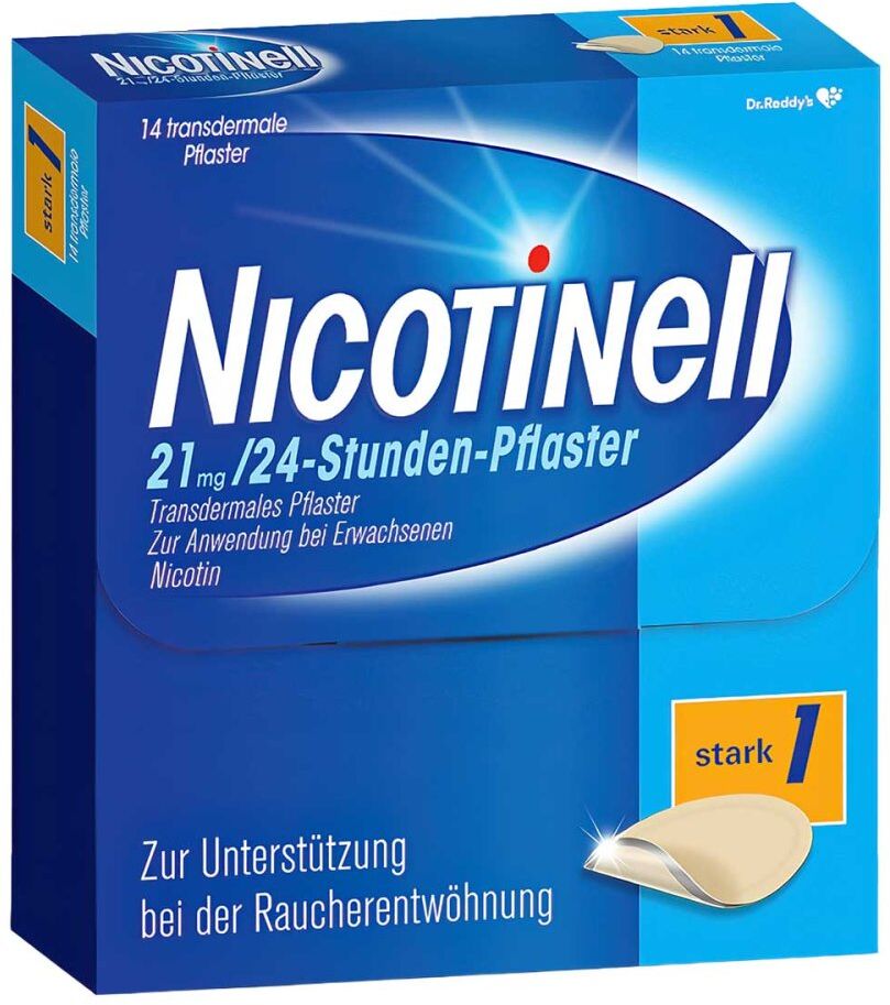 Nicotinell 21mg/24-Stunden-Nikotinpflaster, Stark (1)