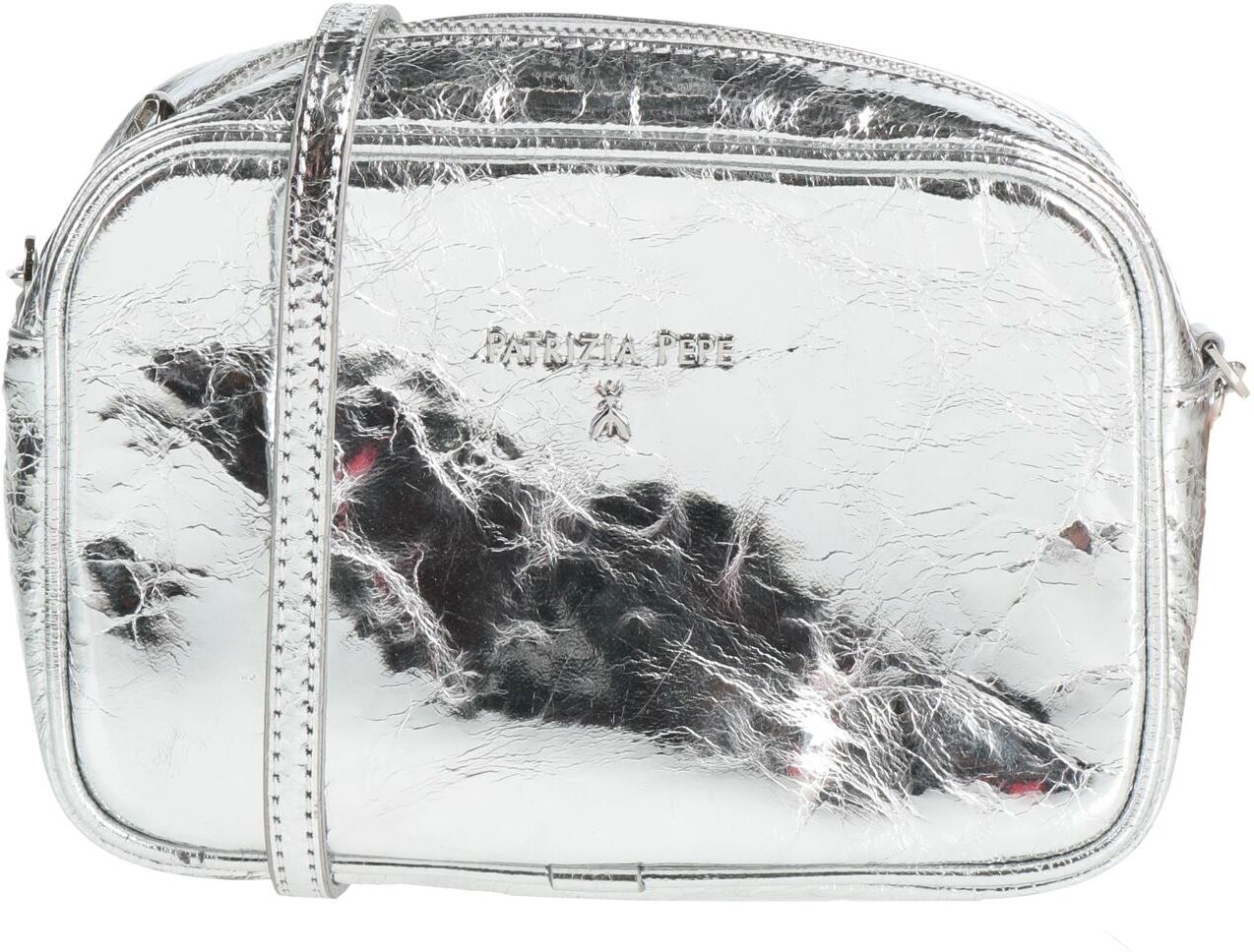 Patrizia Pepe Bolso con bandolera Mujer Plata -- Mujer